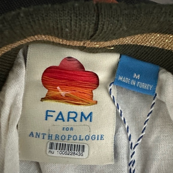 FARM Rio x Anthropologie Bosque Pleated Midi Skirt | M - Picture 4 of 6